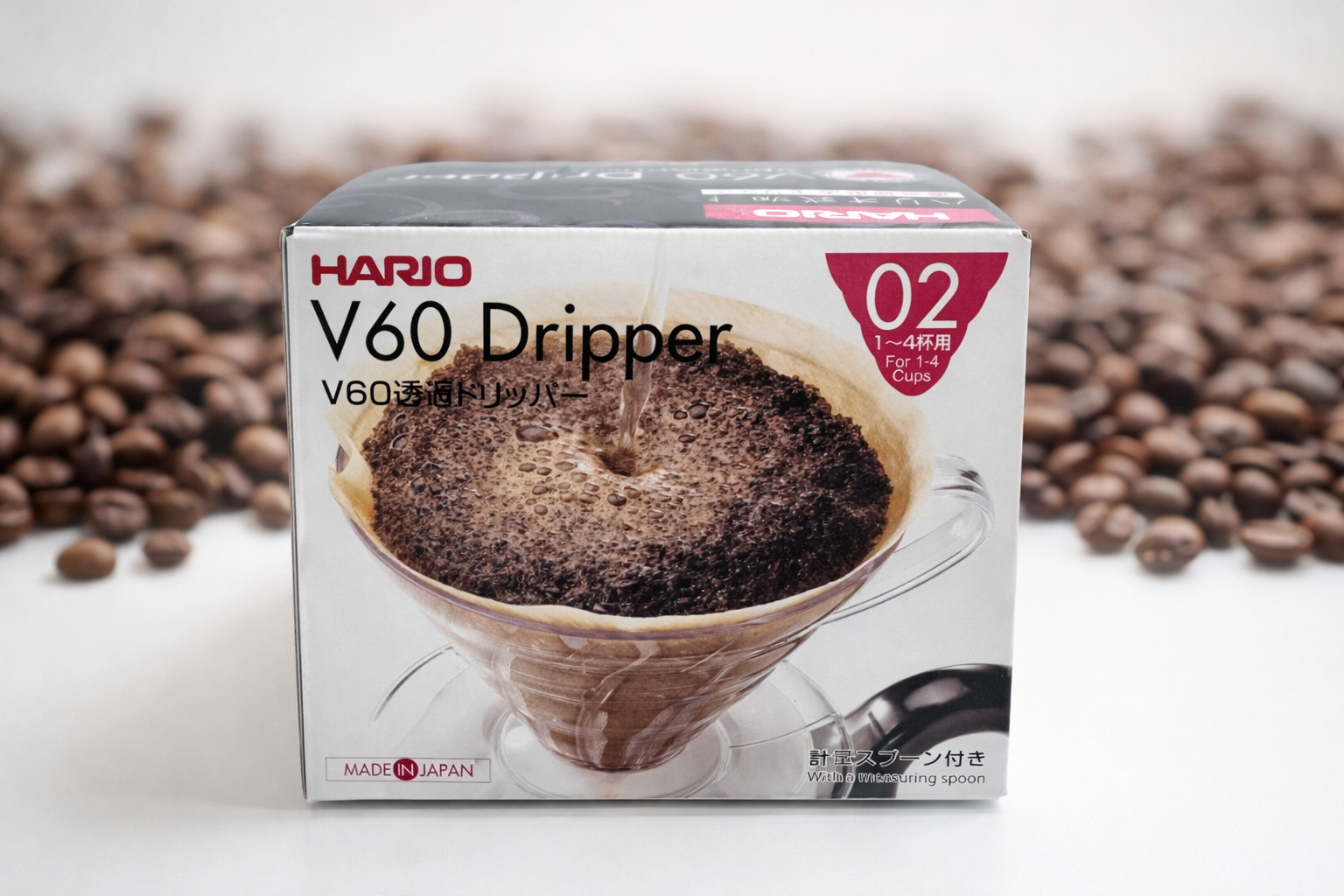 Hario V60 Dripper Size 02 For 1-4 cups